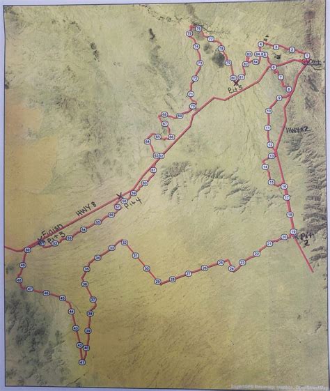 sonoyta 160 map 2021 | Race SADR