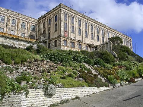 Alcatraz Cell House West Facade Photograph by Daniel Hagerman