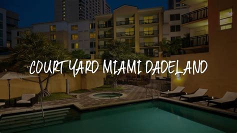 Courtyard Miami Dadeland Review - Miami , United States of America - YouTube