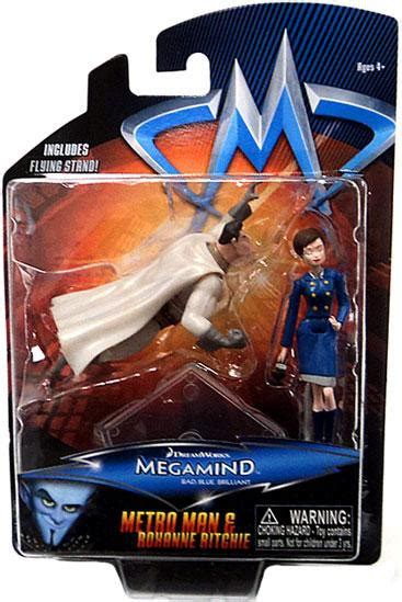 Megamind Metroman Roxanne Ritchie Mini Figure 2-Pack Manley Toys - ToyWiz