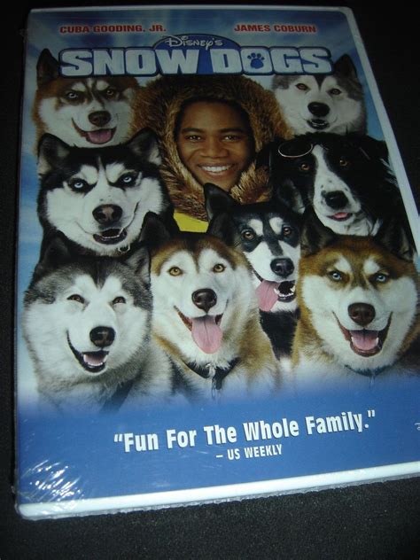 Snow Dogs Disney DVD NEW - Cuba Gooding JR. | Disney fun, Snow dogs ...