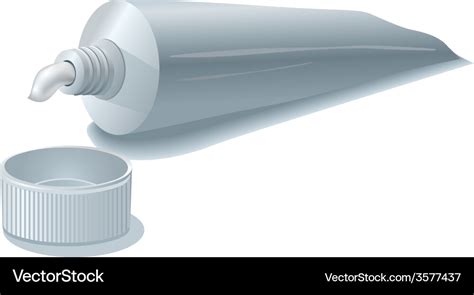 Toothpaste tube Royalty Free Vector Image - VectorStock