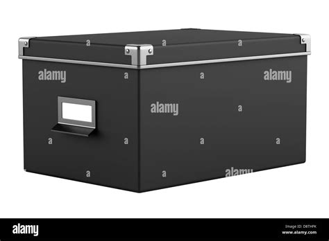 Black and white cardboard box hi-res stock photography and images - Alamy