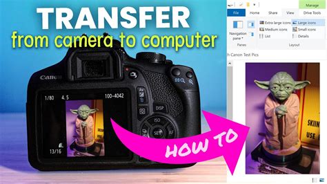 How to Transfer Files from Your Digital Camera to Your Computer - YouTube