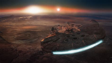 Les Fonds D’écran Millennium Falcon, Han Solo, Tatooine, Star Wars ...