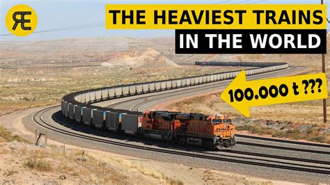 Top 10 Heaviest Trains Worldwide (Explained) - YouTube