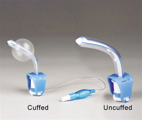 Medical Sterile PVC Disposable Tracheostomy Tube Different Types Cuffed ...