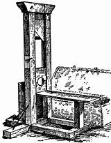 Guillotine  ClipArt ETC sketch template