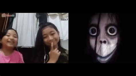 ome tv prank jumpscare momo padly ritz #shorts - YouTube