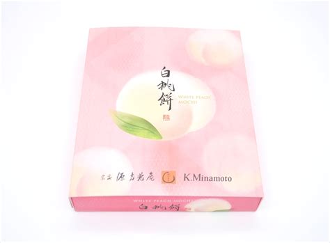 WHITE PEACH MOCHI | Japanese rice cake | K. Minamoto