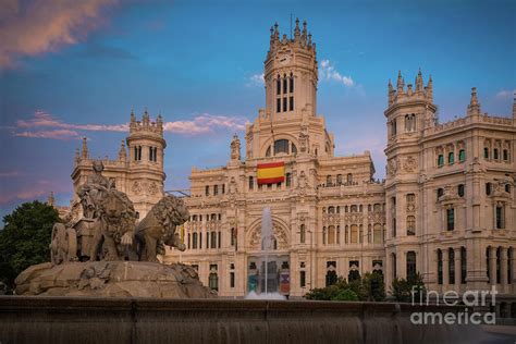 Cybele Palace Madrid Photograph by Inge Johnsson - Pixels