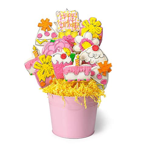 12 Count Cookie Bouquet – Cookiedoodle