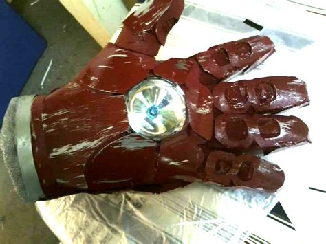 Finished Iron Man Arm Repulsor Hand by kay-sama on DeviantArt