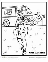 Mail Carrier  Worksheet Educationcom sketch template
