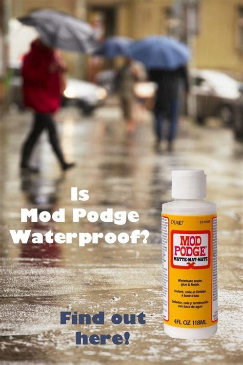 Is Mod Podge Waterproof? Find Out Here! | Mod podge, Diy mod podge, Mod ...