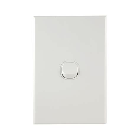 1 Gang Light Switch | Slimline GEO Series | Connected Switchgear