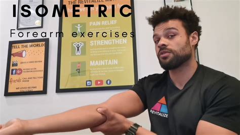 Isometric Exercises of the Forearm - YouTube