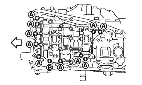 2011 Nissan Altima 2.5 I need the diagram for the Transmission valve body. I don’t know where ...