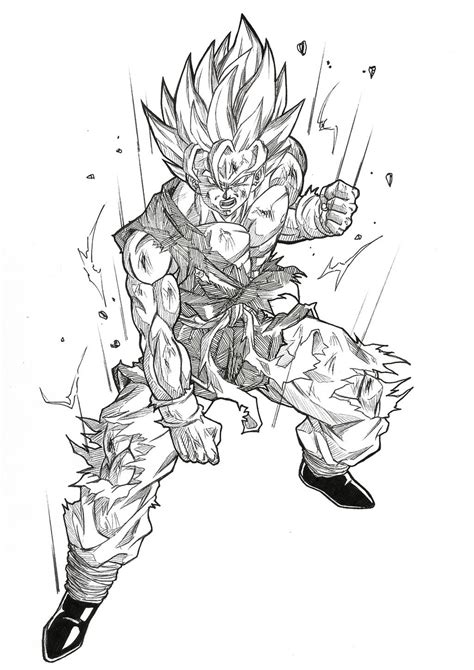 Goku GT Ssj2 by bloodsplach on DeviantArt