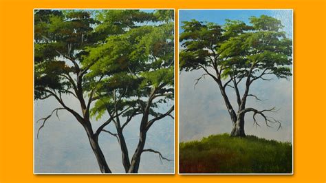 acrylic tree painting techniques - Isaias Yang