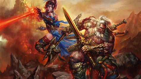 Diablo 3 Barbarian Wallpaper - WallpaperSafari