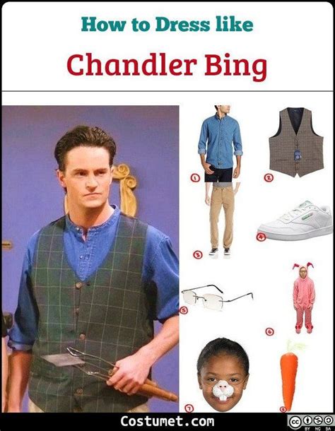 Chandler Bing (Friends) Costume for Cosplay & Halloween | Friend ...