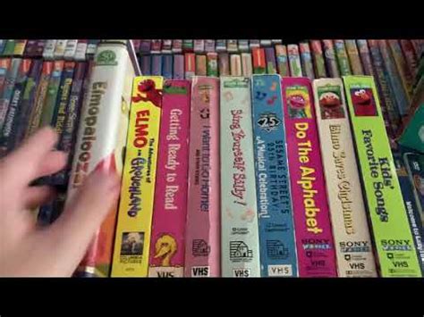 My Sesame Street VHS Collection - YouTube