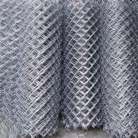 Silver Iron GI Chain Link Mesh, For Fencing, 75*75mm, Rs 13 /square ...