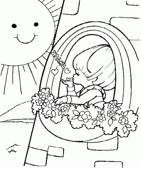 Coloring Pages Rainbow Brite - Coloring Home