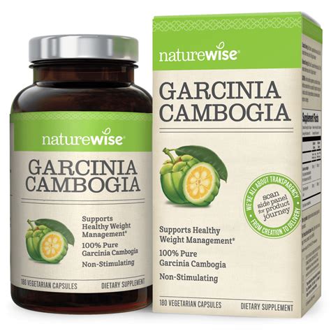 NatureWise Garcinia Cambogia ExtraCt, HCA Appetite Suppressant and ...