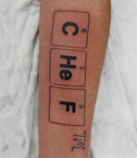 10 Unique Periodic Table Tattoos You Can Copy | Style VP