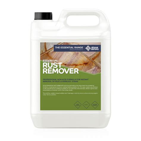 Essential Rust Remover - Effective removal - PatioPerfect