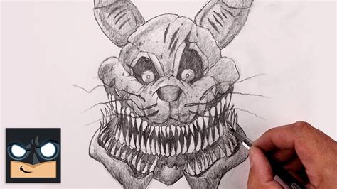 How To Draw Twisted Bonnie | Five Nights at Freddy's | Sketch Saturday - YouTube