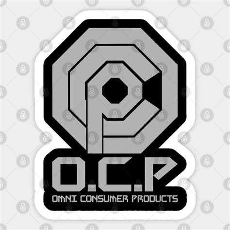 Omni Consumer Products Logo (Robocop) - Robocop - Sticker | TeePublic