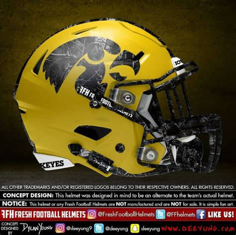 Custom NCAA concept football helmets show what your favorite college ...