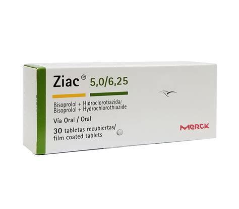 Ziac 5/6.25Mg Tabletas - FarmaciaRD