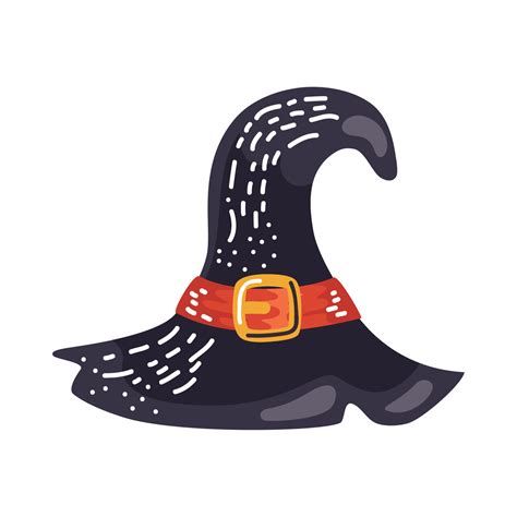 halloween witch hat 11175455 Vector Art at Vecteezy