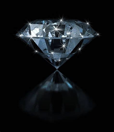 Isolated on black background. 3D render. | Diamond wallpaper iphone, Diamond wallpaper, Diamond ...