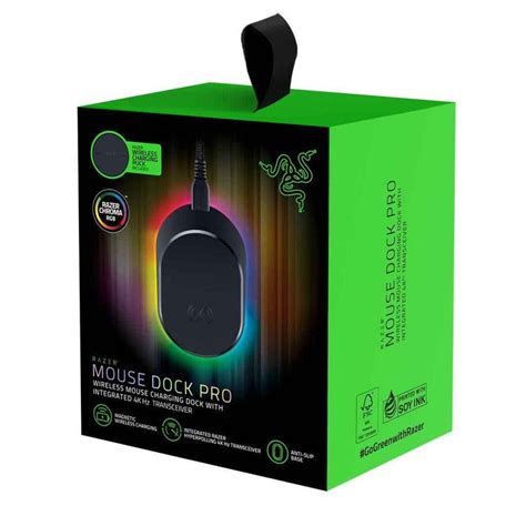 Razer Mouse Dock Pro Wireless Mouse Charging Dock With Integrated 4K Hz ...