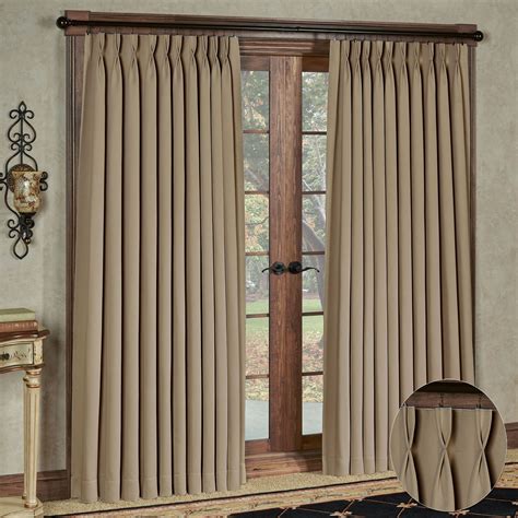 Ultimate Blackout Energy Efficient Wide Width Pinch Pleat Curtains