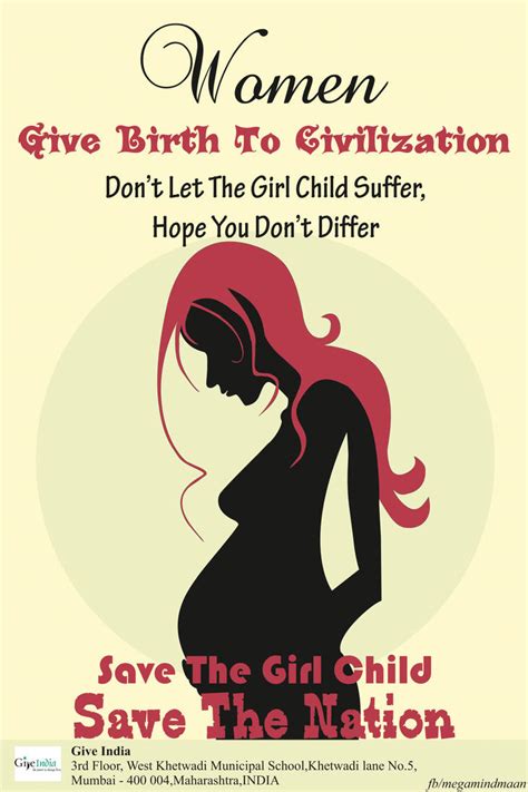 Poster On ~Save Girl Child~ by megamindmaan on DeviantArt