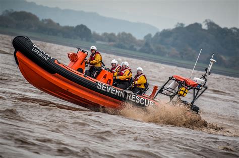 New Lifeboat on the Severn Launched | Severn Area Rescue Association ...