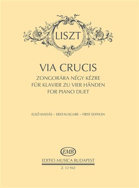 Via crucis by Franz Liszt » Piano Sheet Music , Shop now!