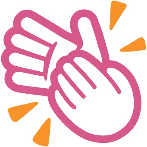 Clapping Hands Emoji Animated Clap Hand Emoji Transparent Cartoon | Images and Photos finder