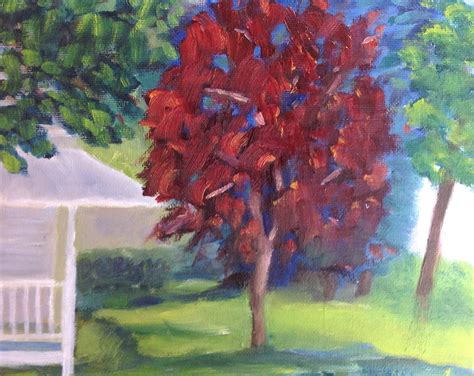 Suburban Landscape I Painting by Patricia Cleasby - Fine Art America