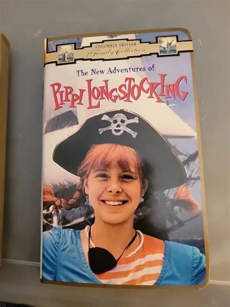 THE NEW ADVENTURES of Pippi Longstocking VHS 1996 Columbia $11.99 - PicClick