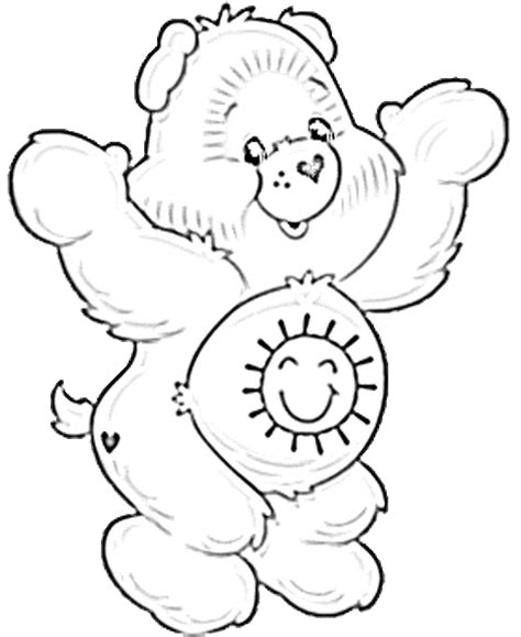 Funshine Bear Coloring Pages - Coloring Home