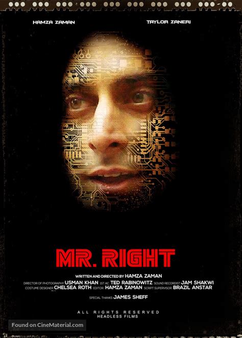 Mr. Right (2016) movie poster