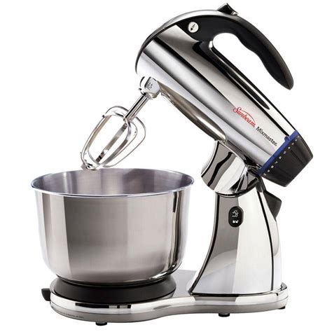 Sunbeam Mixmaster 12-Speed Stand Mixer in Chrome-002379-000-NP0 - The Home Depot