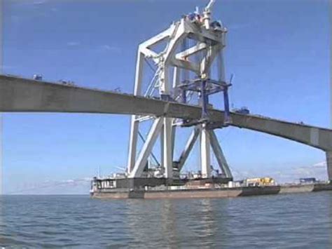 Confederation Bridge Construction ENG - YouTube